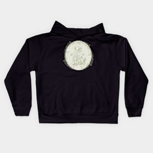 Succulent Sprite - kalanchoe marmorata Kids Hoodie